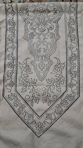 رانر مخصوص جلو مبلی اندازه ۹۰ در ۴۵ سانت